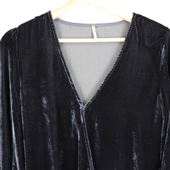 NEW Young, Fabulous & Broke Jayce Bodysuit Blue XS - Picture 6 of 8